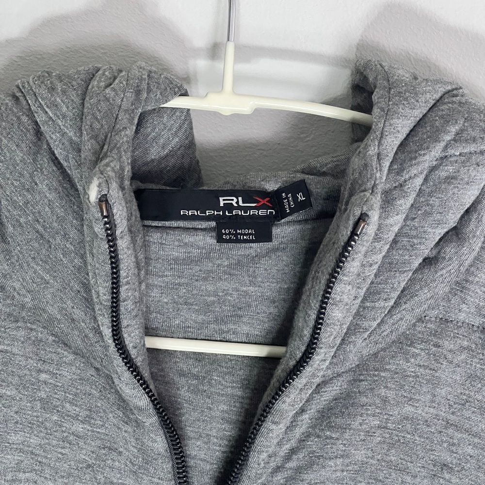 RLX Ralph Lauren Fabric Puffer Jacket – Gray, XL - Picture 5 of 13